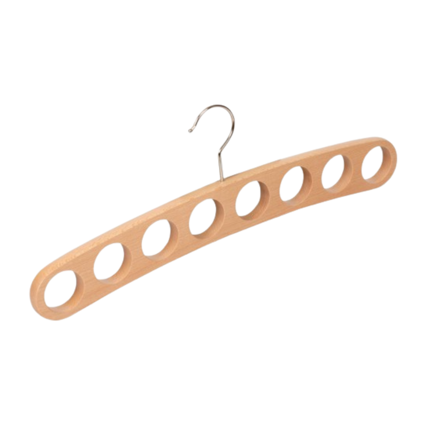 Drewniany wieszak na kilka apaszek