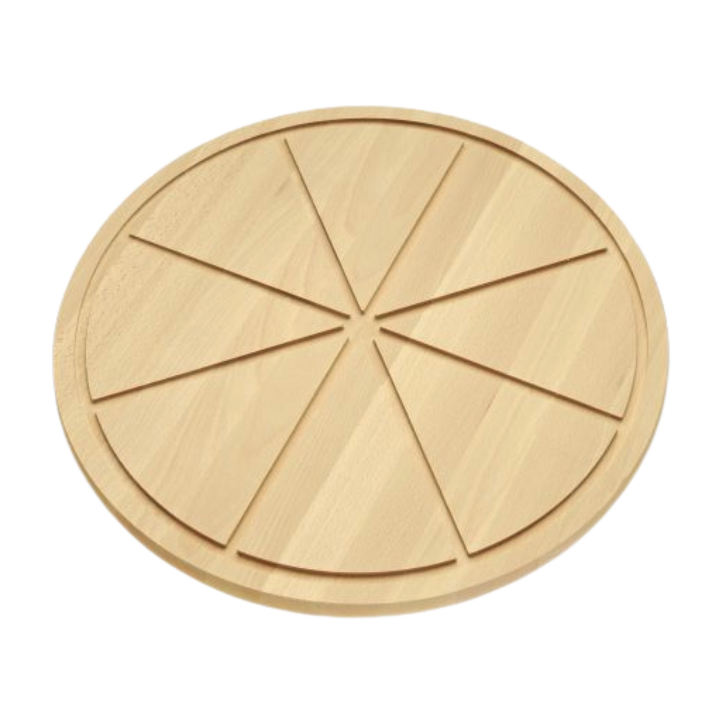 Deska do pizzy DOP-500 o średnicy 50 cm z drewna bukowego